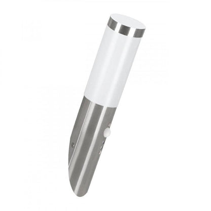 HELSINKI APLIQ EXT ACERO INOX H425 1X15W E27 C/ SENSOR MOVIM