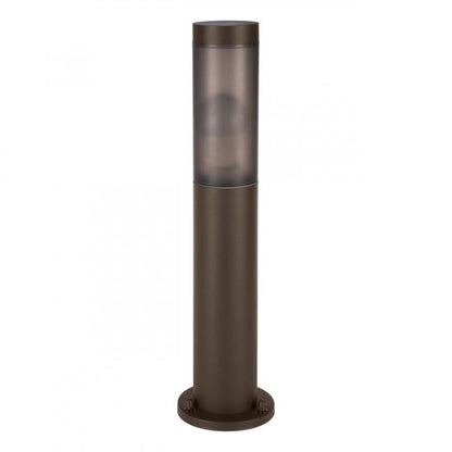 HELSINKI PED/EX ACERO INOX CASTAÑO  H450 DM75 E27 1X15W IP44