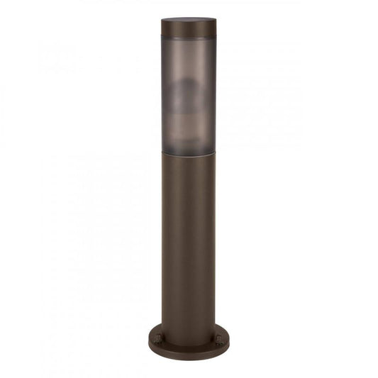 HELSINKI PED/EX ACERO INOX CASTAÑO  H450 DM75 E27 1X15W IP44
