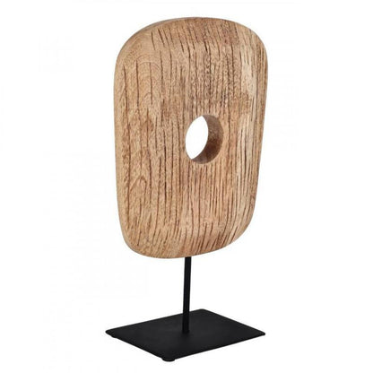 DECORACION HOKUTA NEGRO MADERA L250 H335 DM0