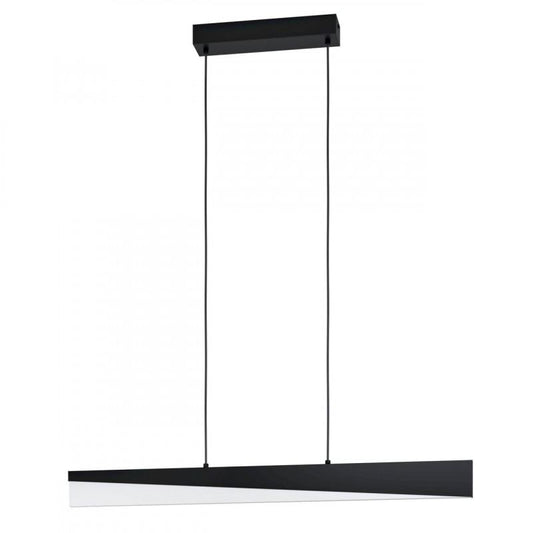 ISIDRO COLG ALUM ACERO L795 H1100 3000K LED 3850lm 27W IP20
