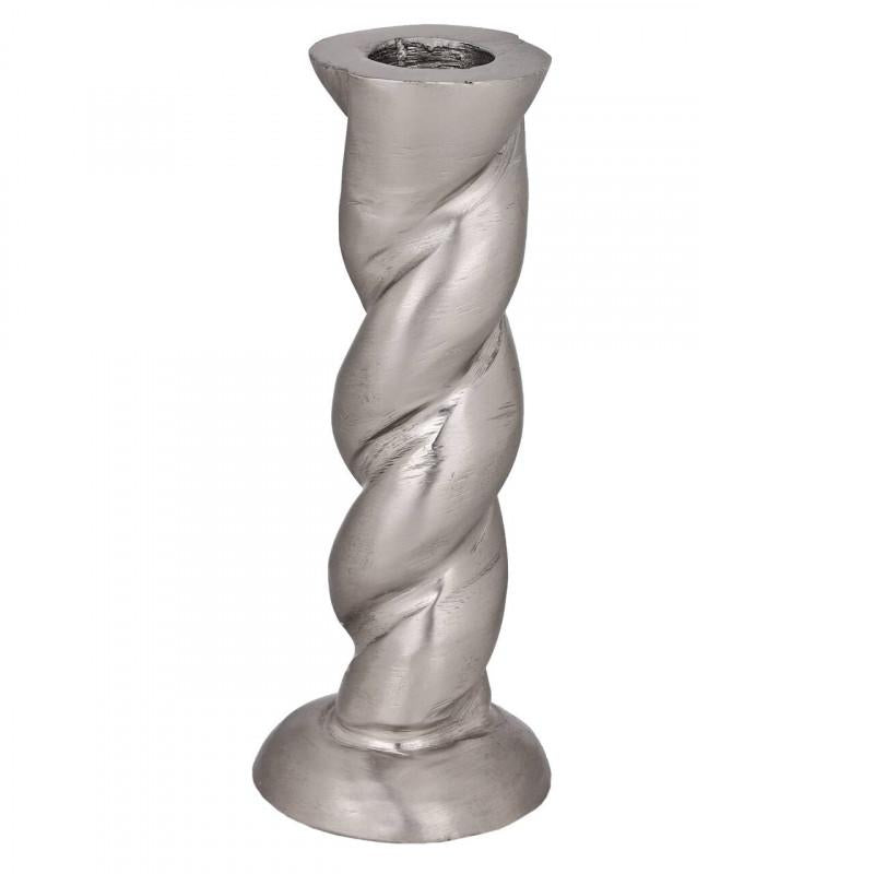 PORTAVELA JELLICOE PLATA 140X50X50