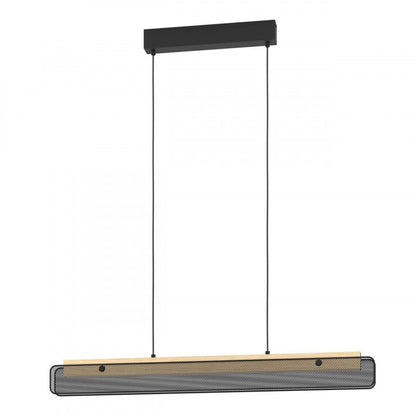 KOKOMO-Z COLG ACERO MADERA L990 H1100 2765K 34W IP20