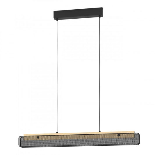 KOKOMO-Z COLG ACERO MADERA L990 H1100 2765K 34W IP20
