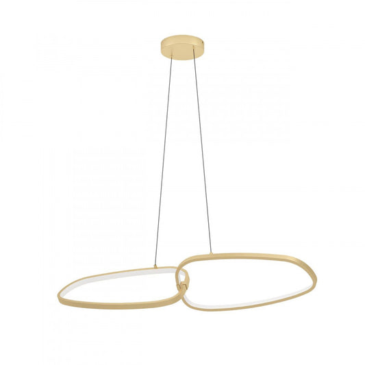 LODOSA COLG ALUM DORADO L1130 H1100 3000K LED IP20