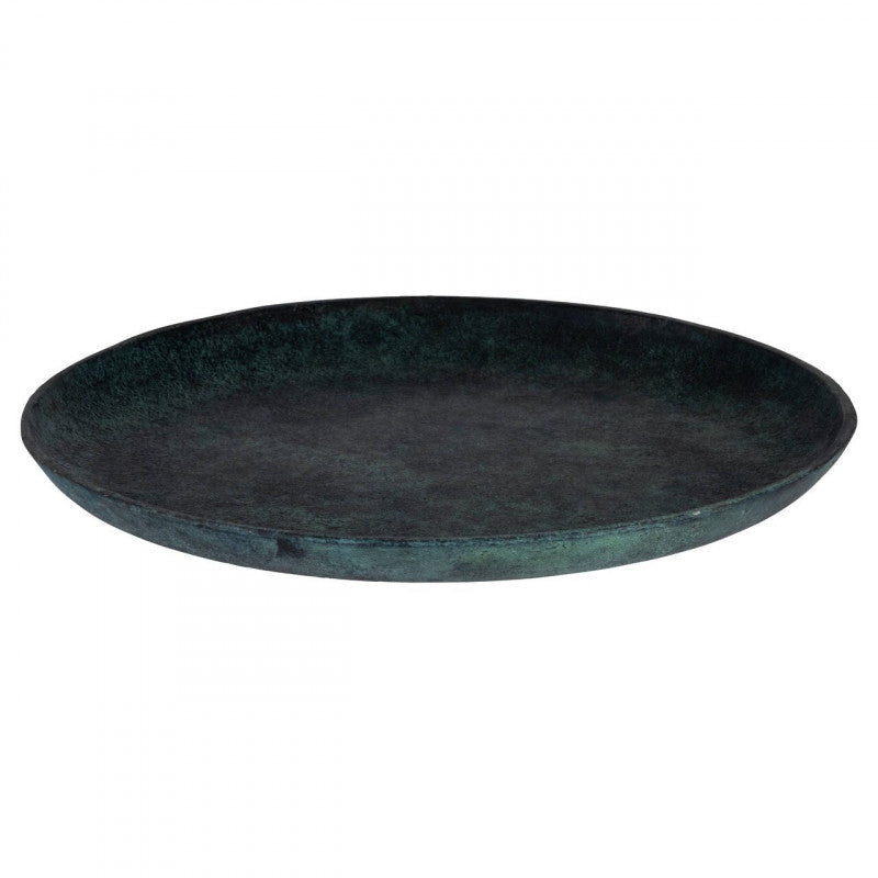 MALIMONO BANDEJA ALUM PÁTINA VERDE L0 H35 DM340