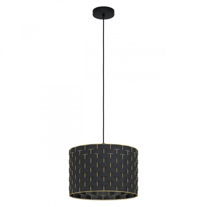 MARASALES LAMP COLG ACERO NEGRO H1100 DM380 E27 1X40W IP20