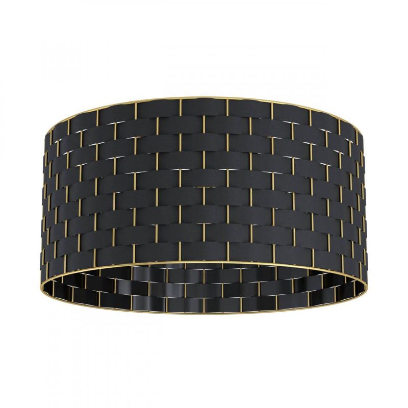 MARASALES LAMP TECHO ACERO NEGRO DM480 E27 1X40W IP20