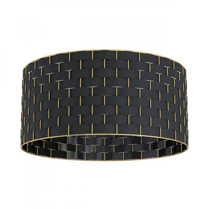 MARASALES LAMP TECHO ACERO NEGRO DM480 E27 1X40W IP20