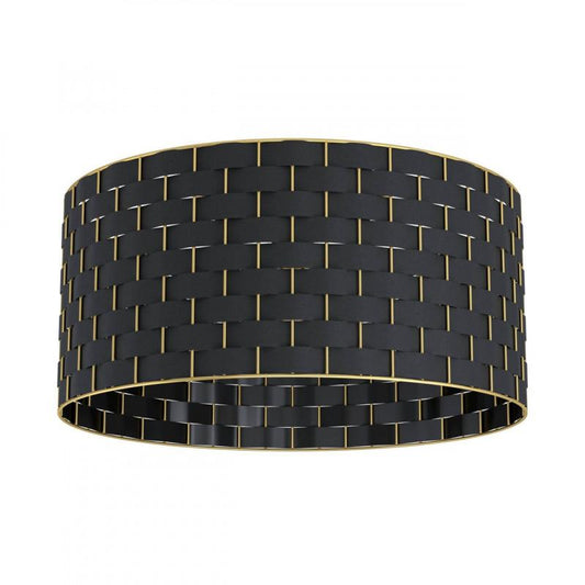MARASALES LAMP TECHO ACERO NEGRO DM480 E27 1X40W IP20