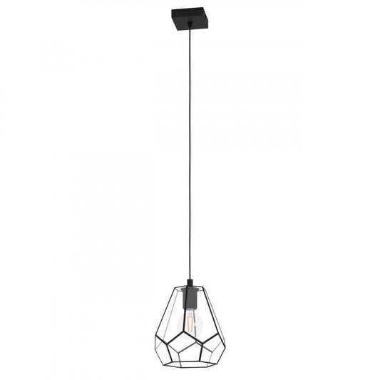 MARDYKE LAMP COLG ACERO NEGRO H1100 DM230 E27 1X40W IP20