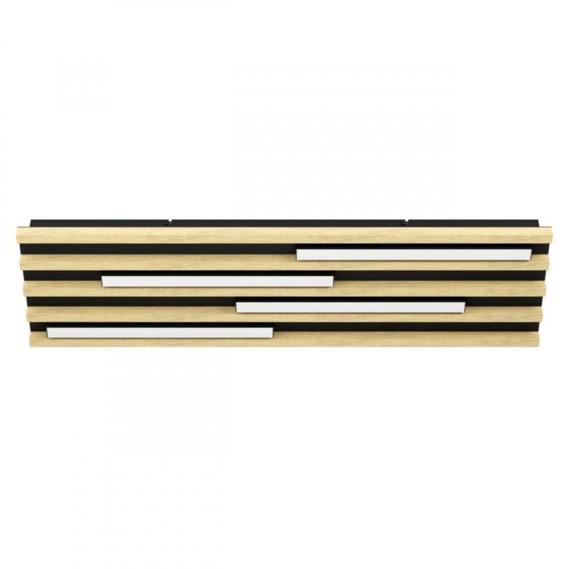 MARREIRA T/M ACERO NEGRO L780 H60  3000K LED 4400LM IP20