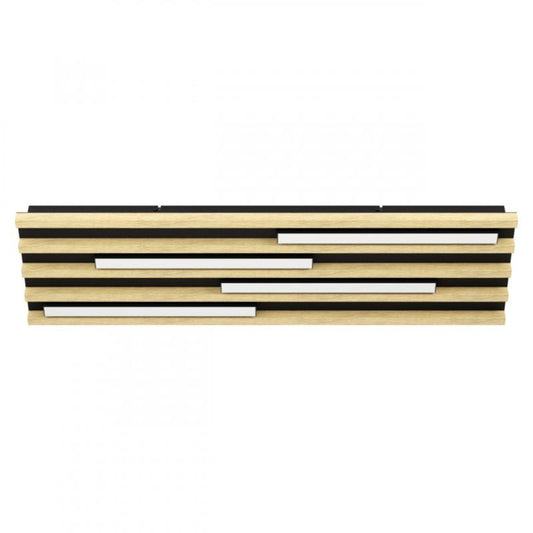 MARREIRA T/M ACERO NEGRO L780 H60  3000K LED 4400LM IP20