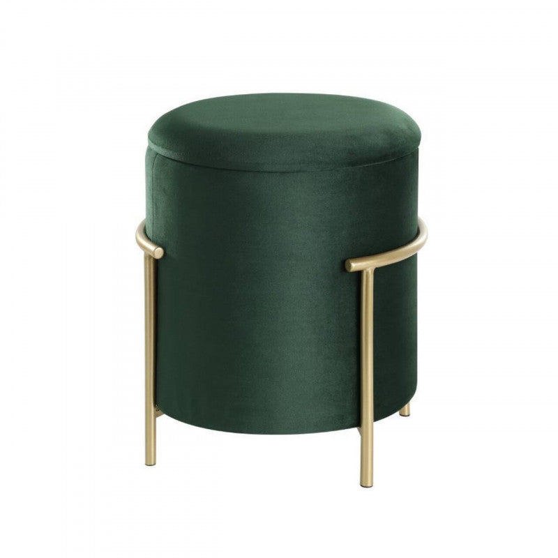 MASHIKE POUF VERDE DORADO L4 9 H380 DM460