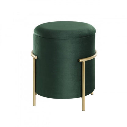 MASHIKE POUF VERDE DORADO L4 9 H380 DM460