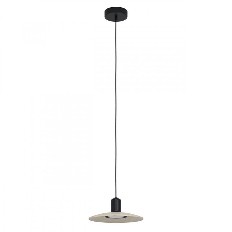 MAYAZES COLG ACERO NEGRO H1500 DM250 GU10 1X5W IP20