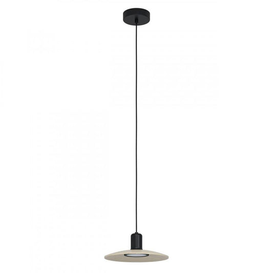MAYAZES COLG ACERO NEGRO H1500 DM250 GU10 1X5W IP20