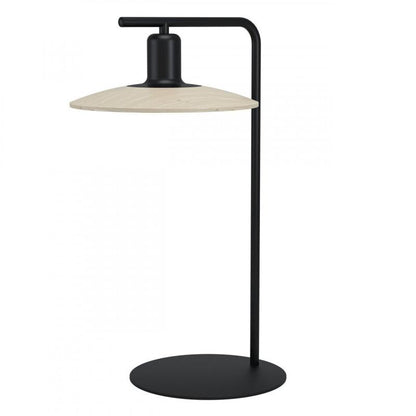 MAYAZES SOBREMESA ACERO NEGRO L255 H500 GU10 1X5W IP20