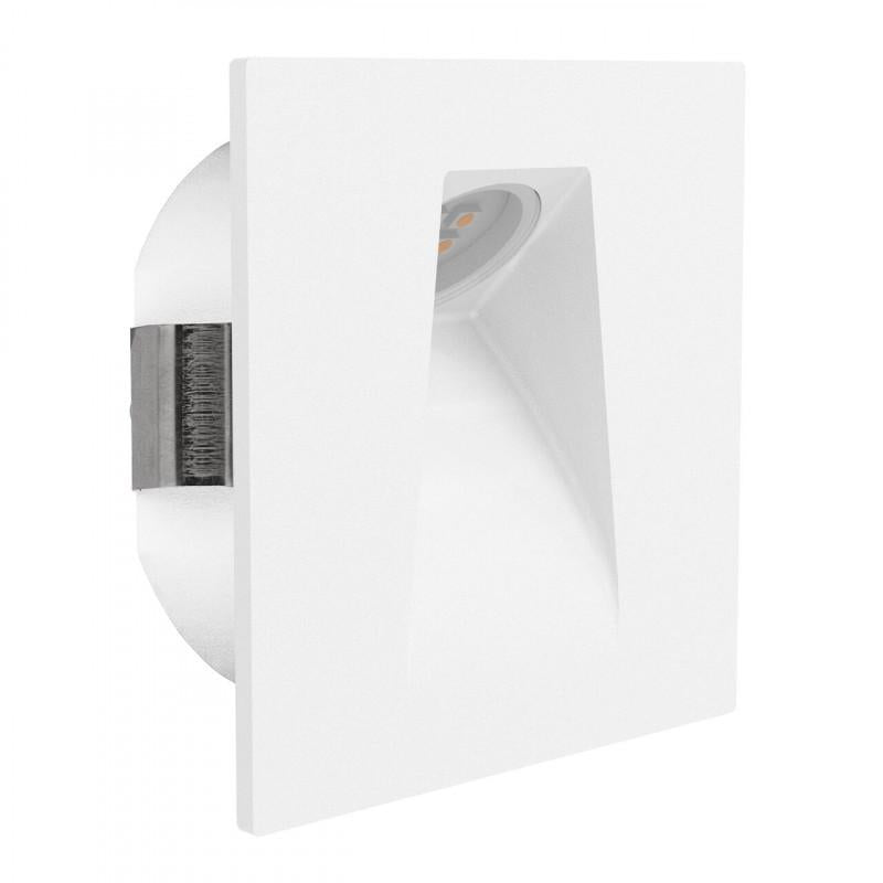 MECINOS LAMP EMB ACERO BLANCO L80 3000K LED 200lm 1X2W