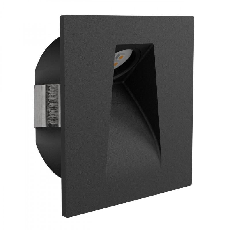 MECINOS LAMP EMB ACERO NEGRO L80 3000K LED 200lm 1X2W