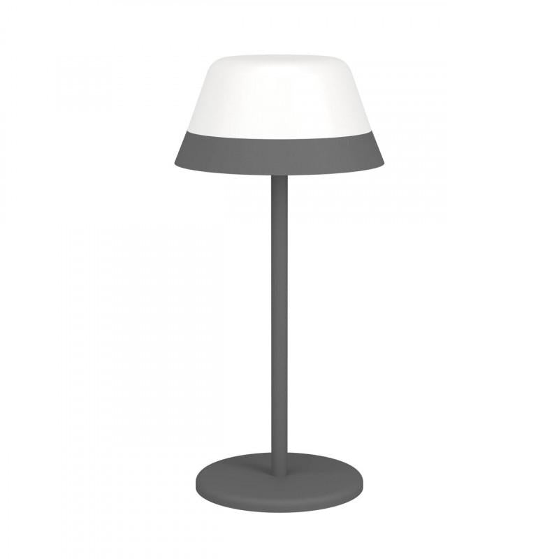 MEGGIANO SOBREMESA PLASTICO GRIS H320 DM150 3000K LED IP54