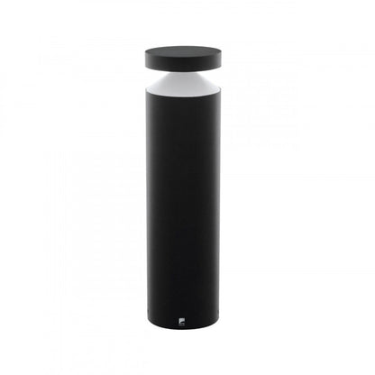 MELZO FAROL POSTE EXT ALU NEGRO PLAST H450 1X11W LED 950lm