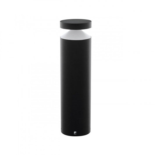 MELZO FAROL POSTE EXT ALU NEGRO PLAST H450 1X11W LED 950lm