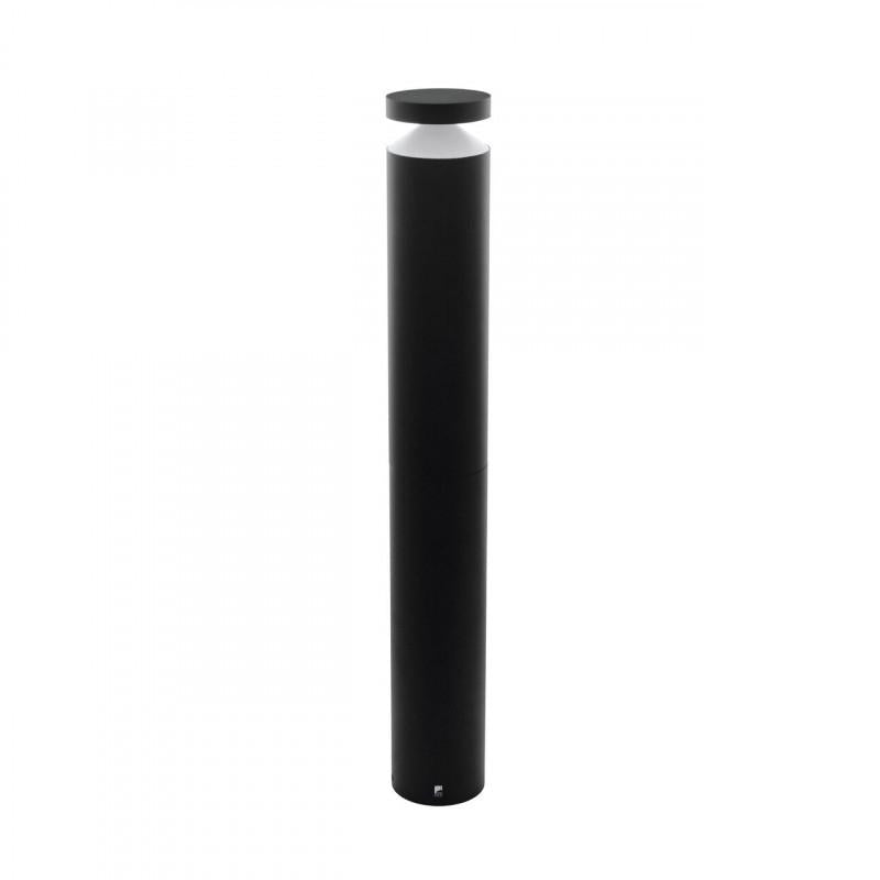 MELZO FAROL POSTE EXT ALU NEGRO PLAST H990 1X11W LED 950lm