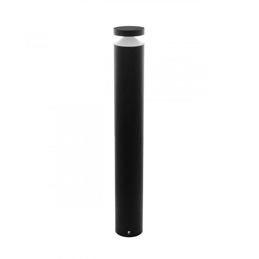 MELZO FAROL POSTE EXT ALU NEGRO PLAST H990 1X11W LED 950lm