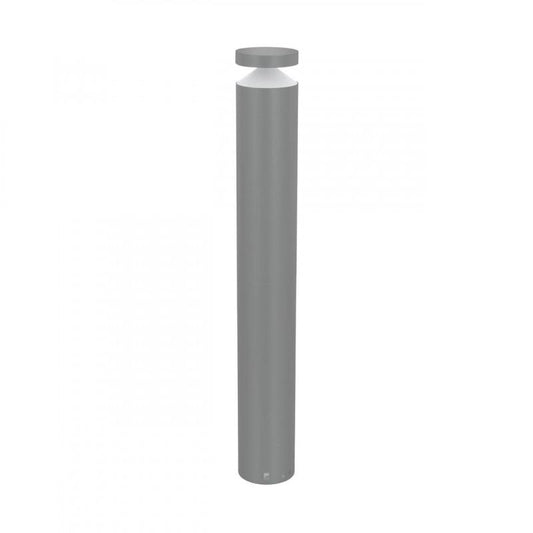 MELZO FAROL POSTE EXT ALU PLATA PLAST H990 1X11W LED 950lm