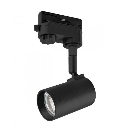 MEREA GU10 LAMP TRACK FOCO ALUM NEGRO DM55 GU10 1X6W IP20