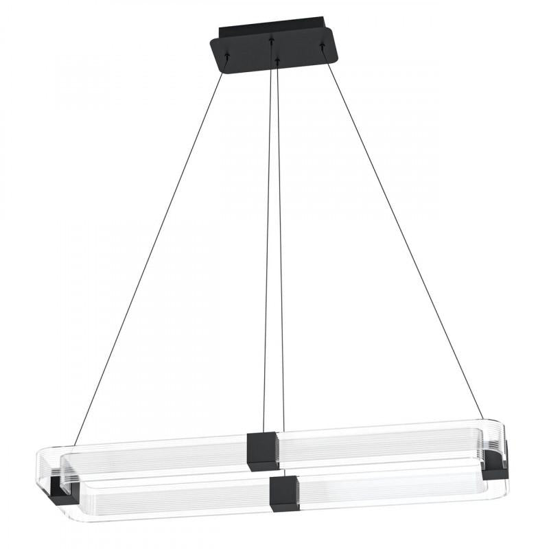 MOGETONELLO COLG ACERO  L1000 H1500 3000K LED 4800lm 4X9 8W