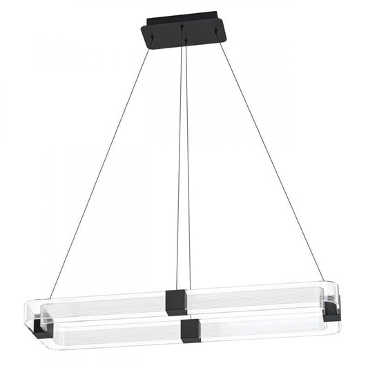 MOGETONELLO COLG ACERO  L1000 H1500 3000K LED 4800lm 4X9 8W
