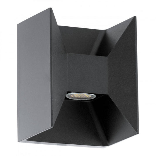 MORINO APLIQUE EXT. ANTRACITA 140x180 2X2.5W LED 380lm