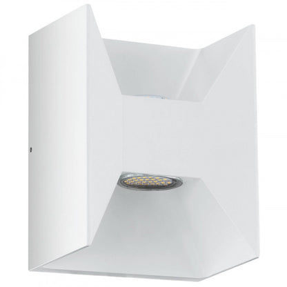 MORINO APLIQUE EXT. BLANCO 140x180 2X2.5W LED 380lm
