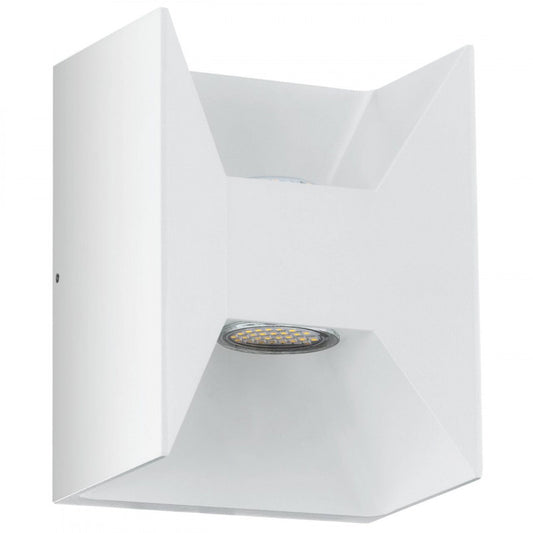 MORINO APLIQUE EXT. BLANCO 140x180 2X2.5W LED 380lm