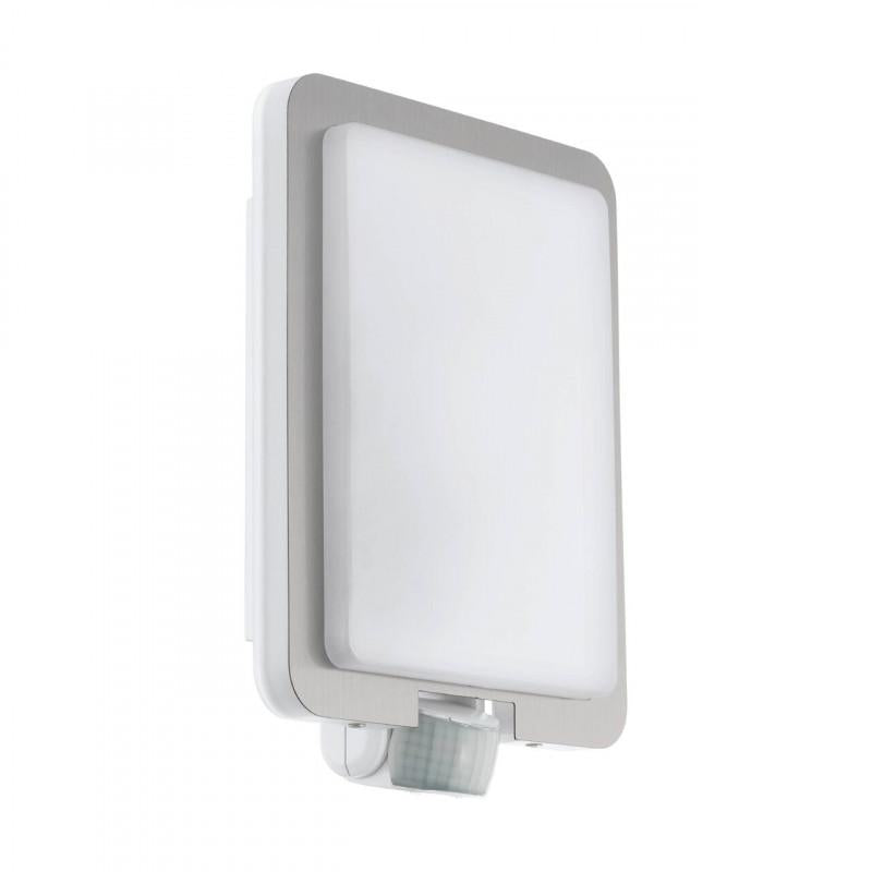 MUSSOTTO APLIQUE EXT ACERO H305 1X28W E27 C/SENSOR MOVIM