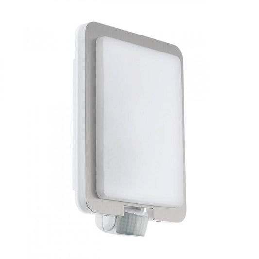 MUSSOTTO APLIQUE EXT ACERO H305 1X28W E27 C/SENSOR MOVIM
