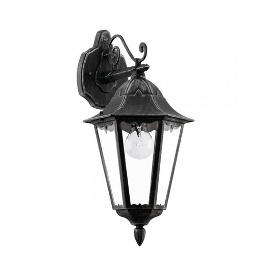NAVEDO APLIQUE EXT. NEGRO ABAJO 1X60W E27