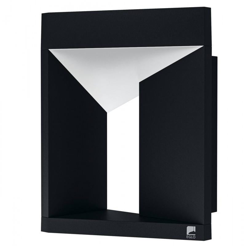 NEMBRO APLIQUE ALUM NEGRO L200 H290 3000K LED 900lm 10W IP54