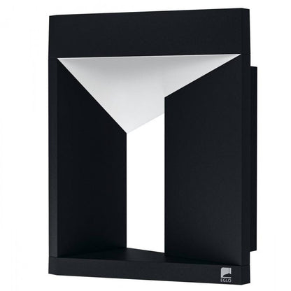 NEMBRO APLIQUE ALUM NEGRO L200 H290 3000K LED 900lm 10W IP54