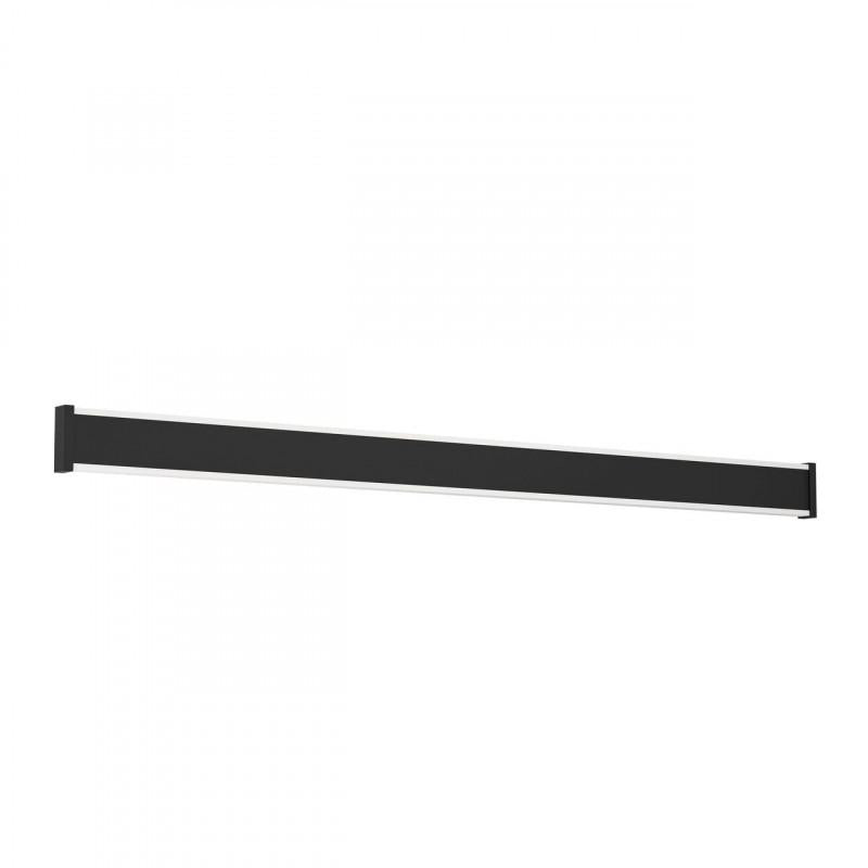 NEVIANO APLIQUE ACERO NEGRO L970 H65 3000K 4200lm 2X11W IP65