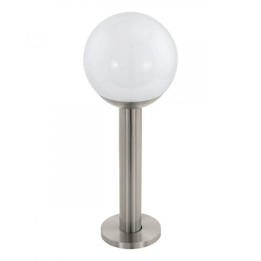 NISIA-Z PED/EX ACERO INOX CROMO H525 DM200 E27 1X9W IP44