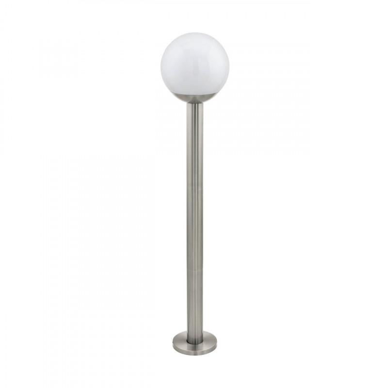 NISIA-Z PIE ACERO INOX CROMO H980 DM200 E27 1X9W IP44
