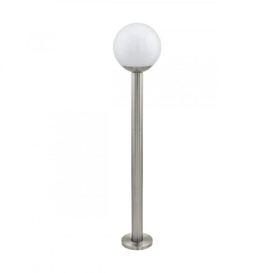 NISIA-Z PIE ACERO INOX CROMO H980 DM200 E27 1X9W IP44