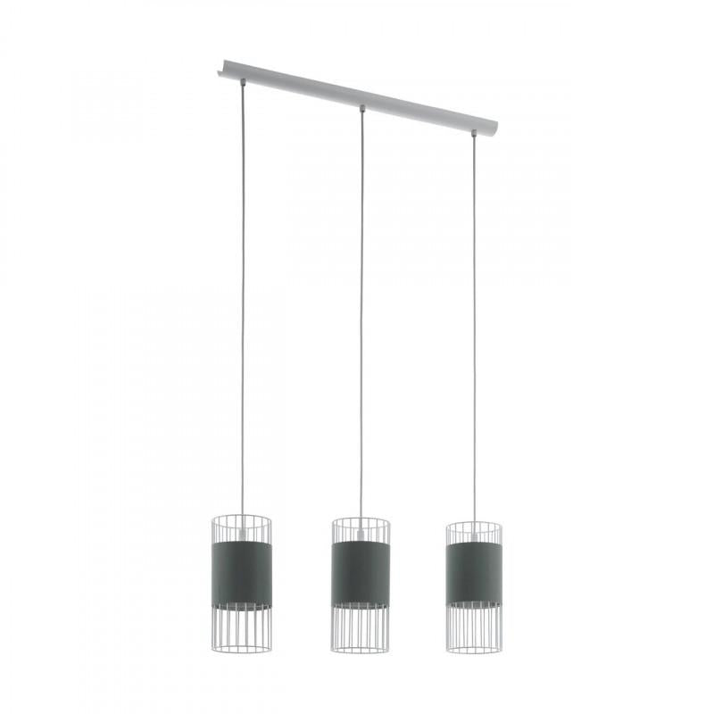 NORUMBEGA COLG ACERO BLANCO L740 H1100 E27 3X60W IP20