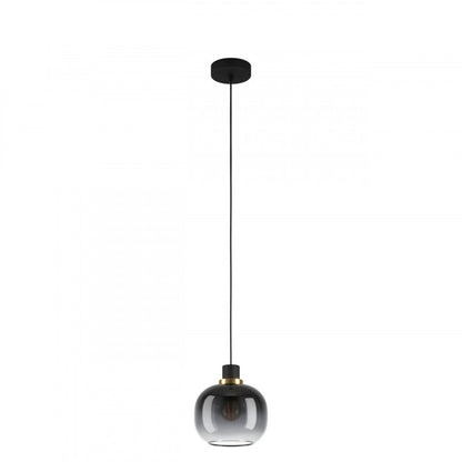 OILELLA COLG ACERO NEGRO LATÓN L0 H1100 DM190 E27 1X40W IP20