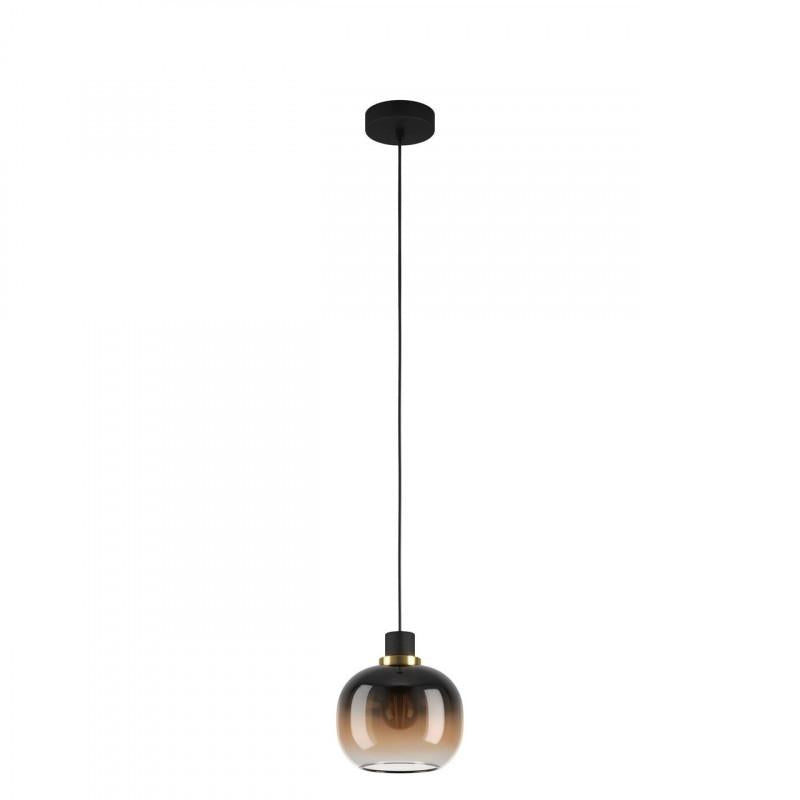 OILELLA LAMP COLG ACERO NEGRO H1100 DM190 E27 1X40W IP20
