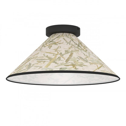 OXPARK TECHO HOJAS DE BAMBÚ H195 DM420 E27 1X25W IP20