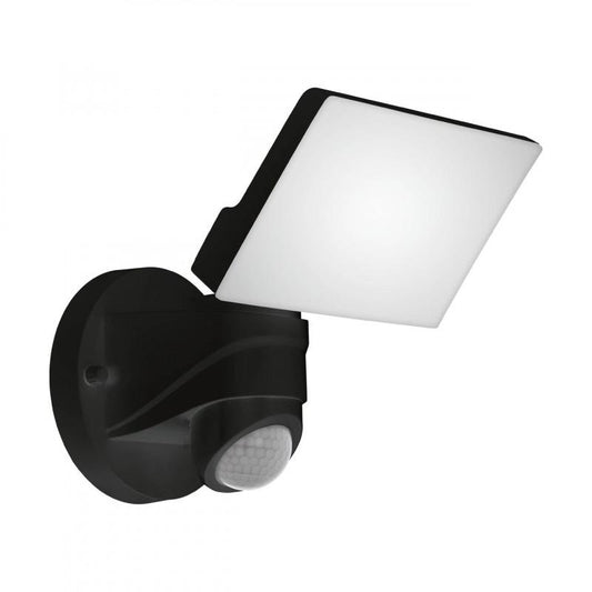 PAGINO APLIQUE PLAST NEGRO L180 H260 LF LED 2300lm 13W IP44